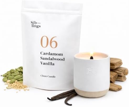Siblings Ritual Set Refill Kit No. 06, Cardamom Sandalwood Vanilla by Siblings