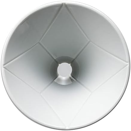Hario V60 "Mugen" Ceramic Coffee Dripper, Size 02, White - Image 2