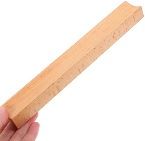 Healeved Beech Pen Tray Desk Organizer for Office and School Teachers - Image 3