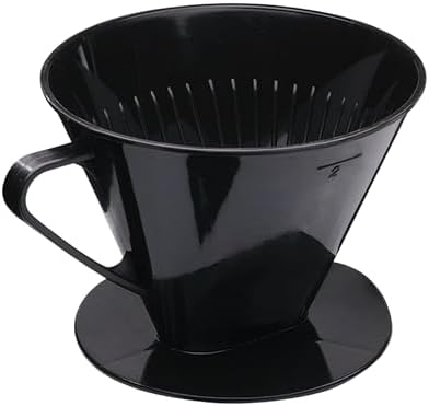Westmark Pour Over Coffee Dripper, Coffee Filter Cone Size 2, Reusable Plastic for Manual Brewing, Up to 2 Cups, Model 24422261 by Westmark