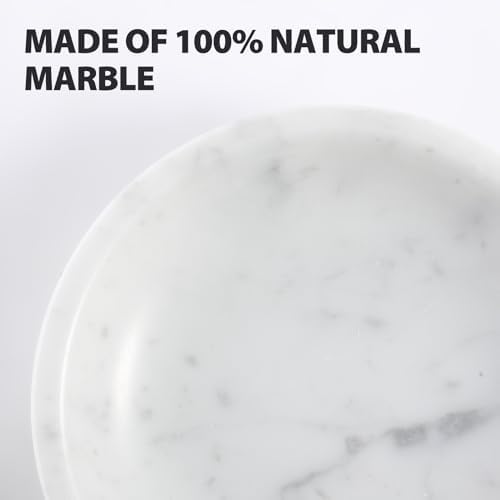 Koville Italian Carrara Marble Incense Holder, Upgraded 6" Incense Holders for Sticks, Sturdy Incense Burner Ash Catcher, Ideal for Meditation, Relaxing, Easy to Clean - Image 3