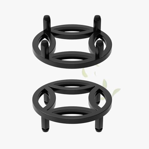 Zhongma 2 Pack 8.7" Low Plant Stand, Fully Assembled Heavy Duty Pot Riser by Zhongma