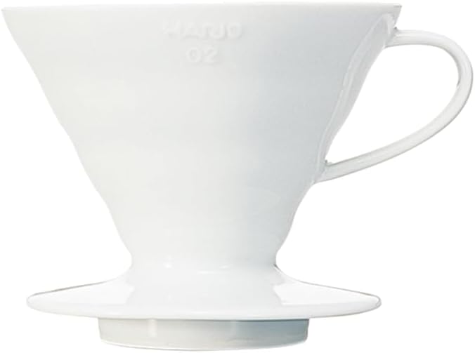 HARIO V60 Coffee Pour Over Kit - Includes 02 Ceramic Dripper, Glass Range Server, and 100ct Filters - Image 3