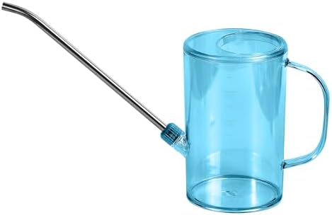 Plastic Watering Can - Small with Long Spout - 1/4 Gallon - 34 Oz - Blue by Unknown