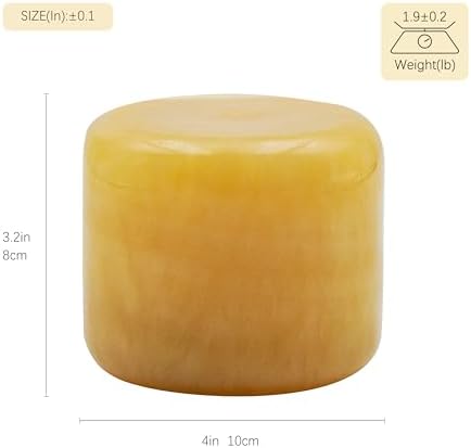 Marmor Marble Lamp Night Light Pat Lamp Touch Bedside Table Lamp for Bedroom Type-C Rechargeable Small Desk Bedside Small Lamps Eye Caring Dimmable LED Ambient Lamp （Golden Jade） - Image 5