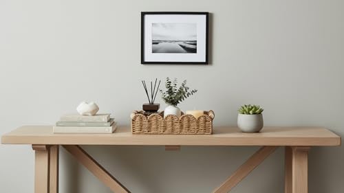 CubesLand Toilet Paper Storage Basket Organizer, Small Wicker Decor Basket - Image 4