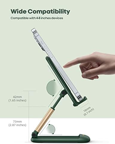 Lamicall Green Cell Phone Holder, Desk Accessories, Cellphone Stand - Image 5