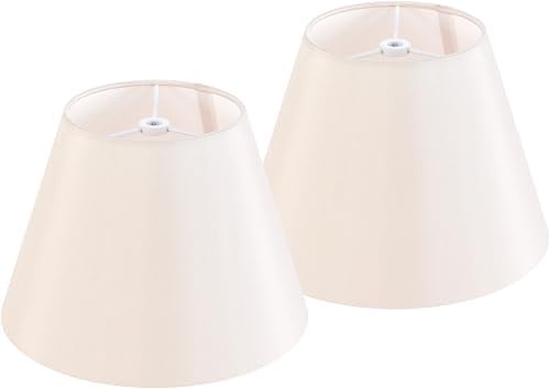 GO&SO Small Mini Lamp Shades Set of 2,5"×9"×6.4" Replacment Bell Shade Deco by GOSO