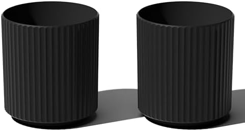 Veradek Demi Series Planter - Large Round Outdoor Planter by VeradekOutdoor