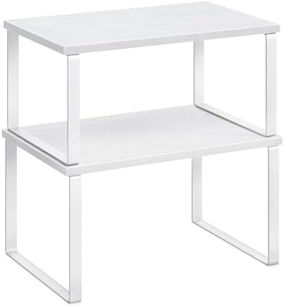 SONGMICS Cabinet Organizer Shelf, Set of 2 Spice Rack, Kitchen Storage by SONGMICSbySONGMICSHOME