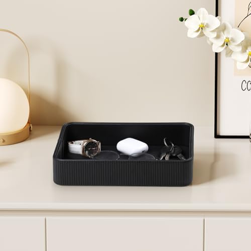 Valet Tray Organizer Bedside Nightstand Organizer Desk CatchallTray - Image 6