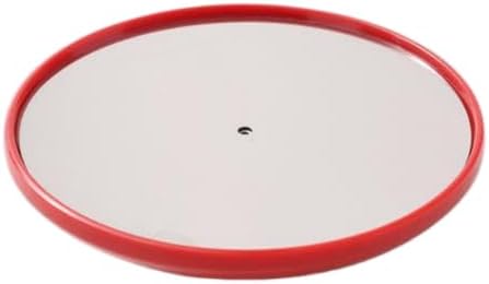 Incense Holder Modern Minimalist Circular Incense Stick Burner for Cones or Sticks for Yoga & Meditation, Enhance Atmosphere,Ceramic Ash Catcher Red by Warmself