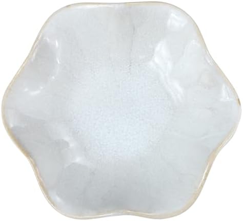 ARTIBETTER Ceramic Jewelry Plate Lotus Leaf Trinket Dish Jewelry Organizer Ring Holder Vintage Light Office Decor Gift for Mom Friends Sisters by ARTIBETTER