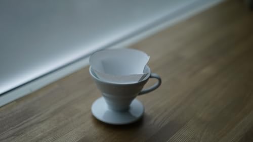 HARIO V60 Coffee Pour Over Kit - Includes 02 Ceramic Dripper, Glass Range Server, and 100ct Filters - Image 7