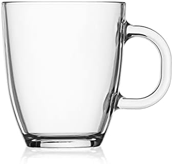 Bodum Bistro Coffee Mug Single-Wall Tempered Glass, 6 Count, Clear, 10.1 Ounces (Pack of 3) - Image 3