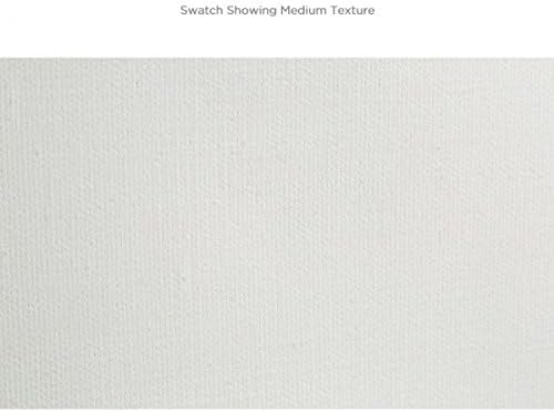 Creative Mark The Edge Deluxe Cotton 1-1/2" Deep Stretched Canvas for Painting, 14x18 Pack of 3, 14oz. Primed Weight, Universal Archival Priming, Medium Tooth, Hand-Stretched Canvas for Painters