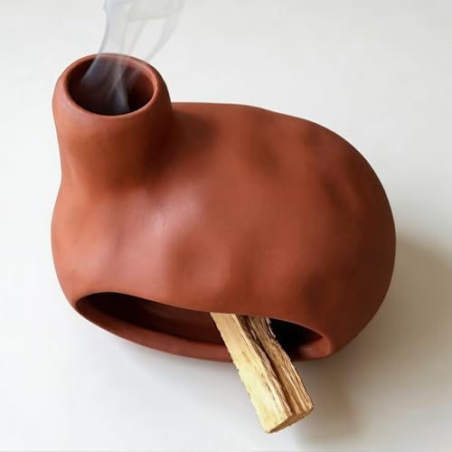 CEREMONY Palo Santo Holder -Mini Ceramic Incense Holder for Palo Santo and Sticks - White Sage Holder for Meditation Decor - Image 4