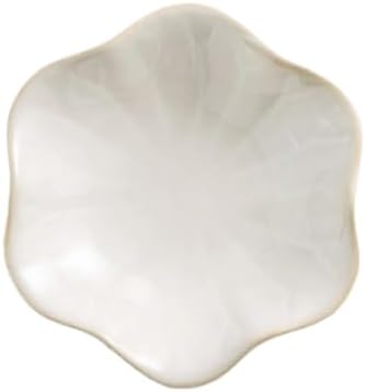 Ceramic Trinket Tray, Petal Shaped Catchall for Vanity, Nightstand or Desk, Small for Jewelry and Tiny by Unknown