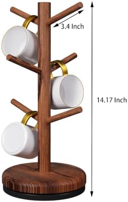 Dorhors Mug Holder Tree,Coffee Cup Holder,Mug Rack Stand Hook,Bar Organizer - Image 6