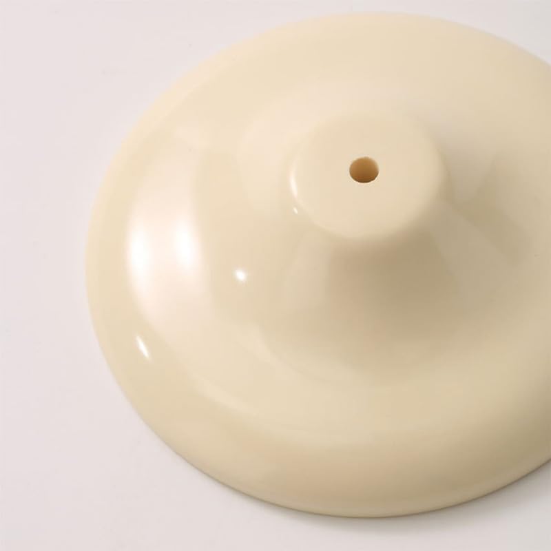 Incense Holder Modern Minimalist Circular Incense Stick Burner for Cones or Sticks for Yoga & Meditation, Enhance Atmosphere,Ceramic Ash Catcher White - Image 7