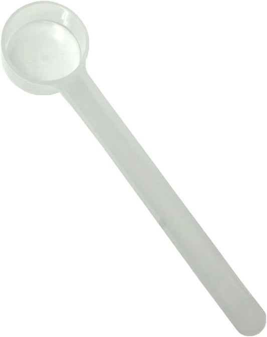 18 mL (18 CC) Long Handle Scoop for Coffee, Protein Powder, Pet Food, Spices, Grains, Dry Goods – Food-Grade BPA-Free Plastic Measuring Spoon (Pack of 1)