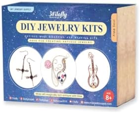 Filofly DIY Jewelry Making Kit 003, Free Soul, Wire Wrapping & Weaving Kits by FILOFLY