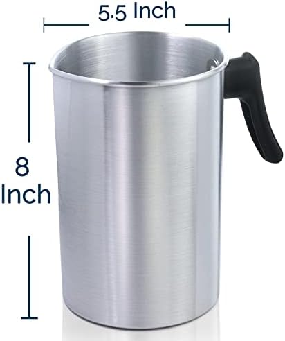 Aroparc Candle Making Pouring Pot 101oz, Wax Melting Pot, Pouring Pitcher - Image 2