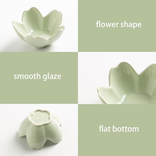 Flower Ring Holder Dish, Ceramic Jewelry Tray, Small Trinket Dish - Image 4
