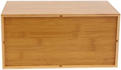 Tabletop Original Bamboo Desk Organizer - Mini Bamboo Desk Drawer Tabletop Storage Organization Box for Office Home Toiletries Supplies, No Assembly Required (4 Drawers(2+2)) - Image 6