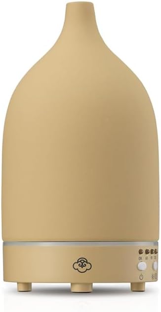 Serene House Vapor Ultrasonic Essential Oil Diffuser Ceramic Beige 90ml by serenehouse