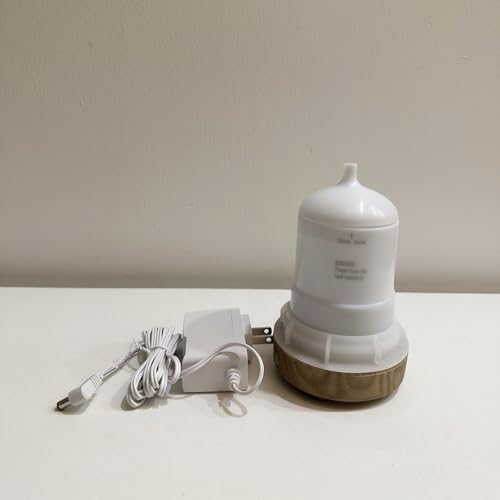Ceramic Hand-Painted Rose Essential Oil Diffuser ，80 ml Timers Night Lights and Auto Off Function Home Office Humidifier (Champagne) - Image 7