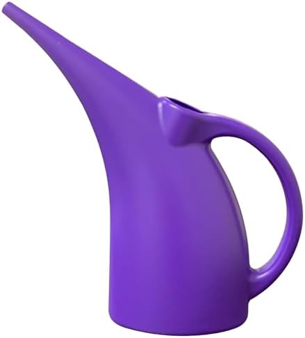 KP Kool Products Watering Can 1/2 Gallon - Small Watering Can for Indoor Plants - Outdoor Watering Can - Purple Plant Waterer - Plastic Watering Can for Garden - 1 Pack by KOOLPRODUCTS