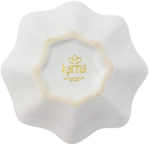 Karma Gifts, Iridescent Large Fluted Trinket Tray, 1 EA - Image 2