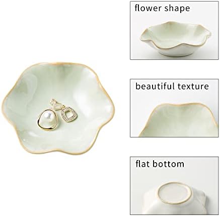 BEUNAIZER Jewelry Dish Tray, Ring Dish, Ceramic Trinket Tray, Key Bowl - Image 6