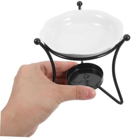 Handheld Ceramic Incense Burner Holder with Iron, Modern Home Decor - Image 3