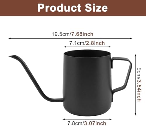 Watering Can for Indoor Plants, 12 oz Mini Plant Waterer for Bonsai Flower - Image 2