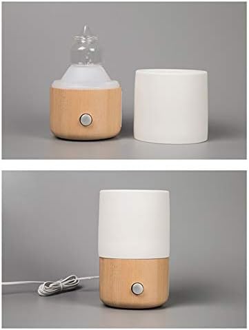 Essential Oil Diffuser Bamboo Peace Waterless Light Wood Ceramic Lamp Aromatherapy NO Heat, Water, Plastics OR Artificial Materials - Image 5
