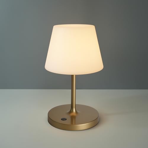 WEILAILUX Outdoor Table Lamp, Shower Lamp Waterproof (Gold, 9.6in) by WEILAILUX