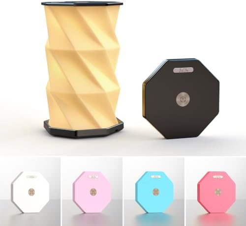 Portable Foldable Table Lamp, Japanese Gift, Paper Lantern Lights by ZBOLE