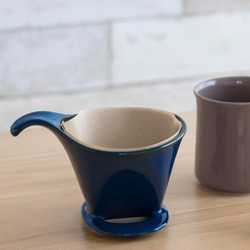 ZERO JAPAN - Bee House Pour Over Coffee Dripper - Ceramic Coffee Maker with Elegant Peek Hole, Drip Cone Brewer Coffee Gifts, Brewing Accessories - Tomato, Standar Size - Image 7