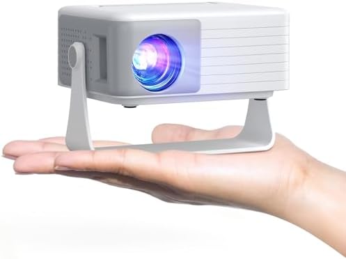 Mini Projector with WiFi and Bluetooth, AKIYO 2026 Upgraded Projector 1080P by AKIYO
