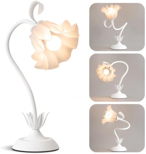 WERFOP Flower Table Lamp Cute Desk Lamp for Bedroom Home Decor by WERFOP