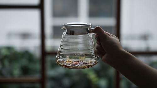 HARIO V60 Coffee Pour Over Kit - Includes 02 Ceramic Dripper, Glass Range Server, and 100ct Filters - Image 5