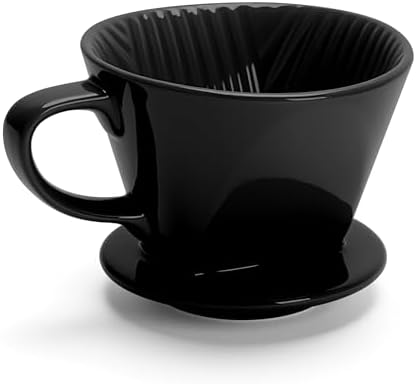 Coffee Pour Over, Ceramic Coffee Dripper with Single Hole by YACEYACE