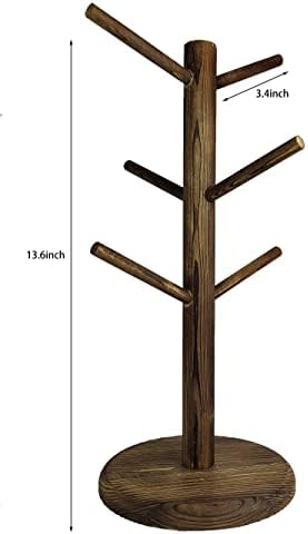 Dorhors Mug Holder Tree,Coffee Cup Holder,Mug Rack Stand Hook,Bar Organizer - Image 5