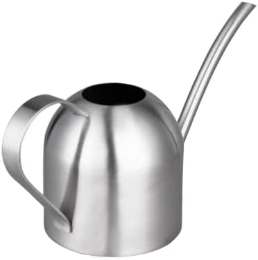 IMEEA Indoor Watering Can for House Plants 33oz/1L Brushed Stainless Steel Watering Can with Long Spout for Succulents, Bonsai - Image 6