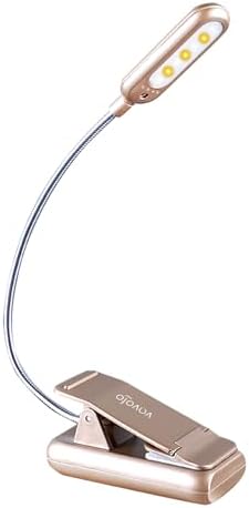 VAVOFO Rechargeable Reading Light, Clip on Book Light for Reading in Bed by VAVOFO