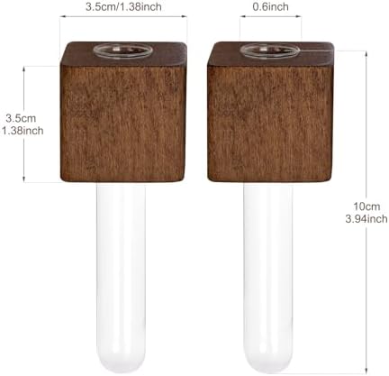 Magnetic Test Tube Flower Vases for Refrigerator, Set of 2 - Image 3