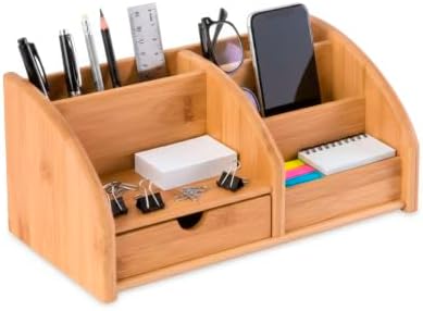 OSCO Bamboo Desk Organiser by Osco