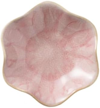 Jewelry Tray for Vanity, Petal Shaped Ceramic Catchall for Nightstand or Desk, Small Organizer for Tiny Essentials Ceramic Trinket Tray by Unknown
